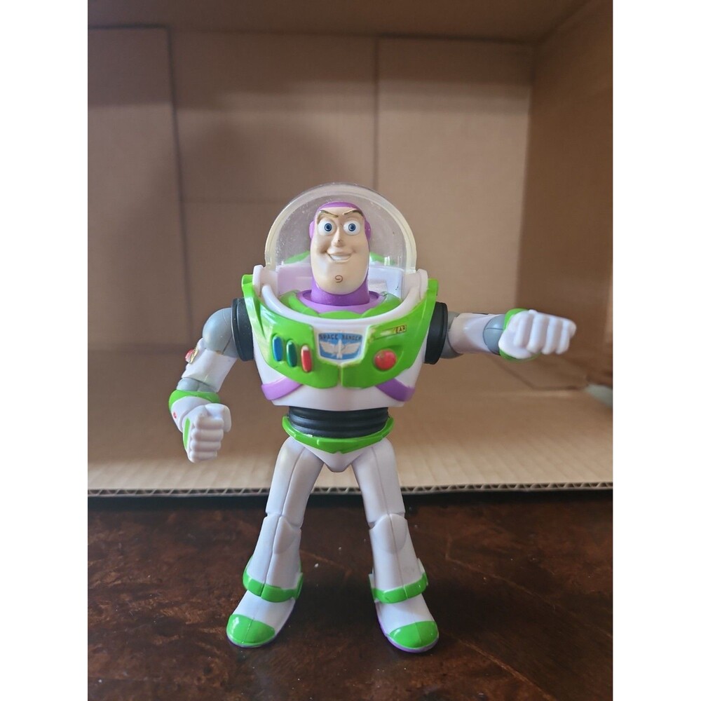 Disney Pixar Hasbro 2006 Buzz Lightyear Action Figure Toy Story 6” Arms Legs Mov